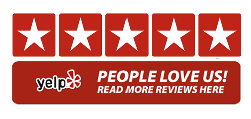 yelp reviews button